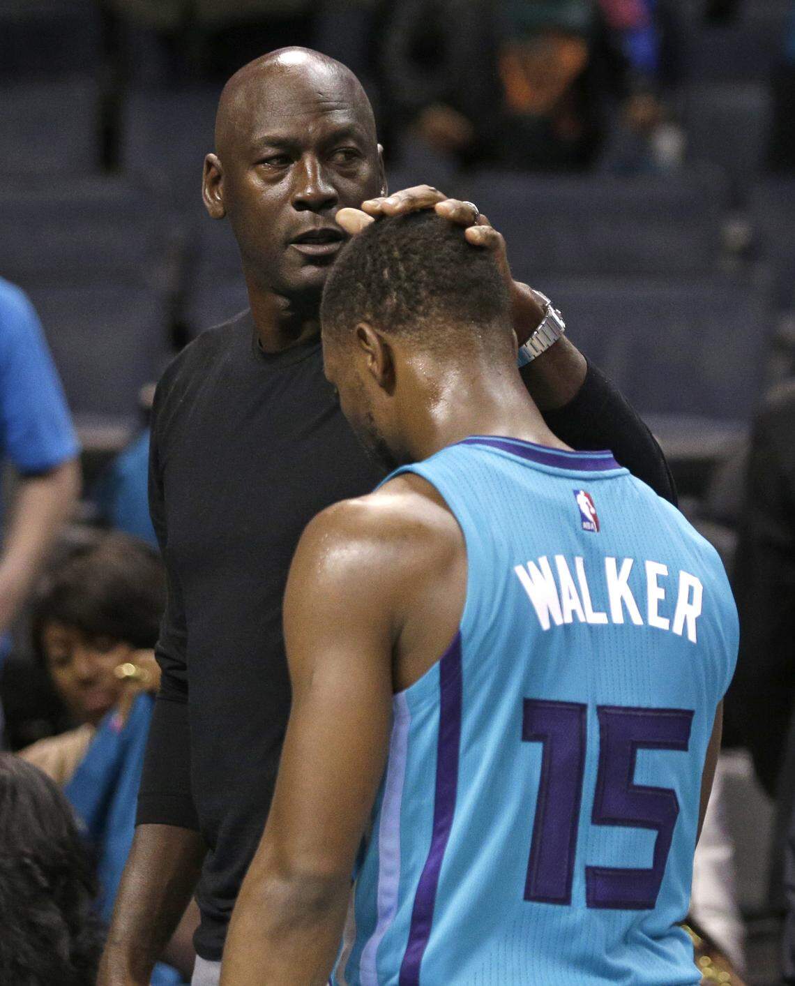 Charlotte Hornets owner Michael Jordan has great affection for Kemba Walker, but the Hornets lost the All-NBA point guard in free agency, avoiding a potential luxury tax payment.