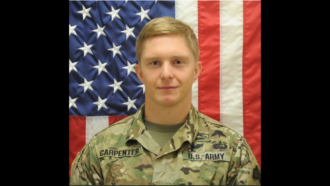Sgt. First Class Ethan Carpenter, a native of Trumansburg, New York, was a reconnaissance specialist. U.S. Army photo