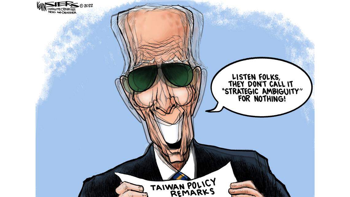 Kevin Siers cartoon: Foreign Policy Head Fake?