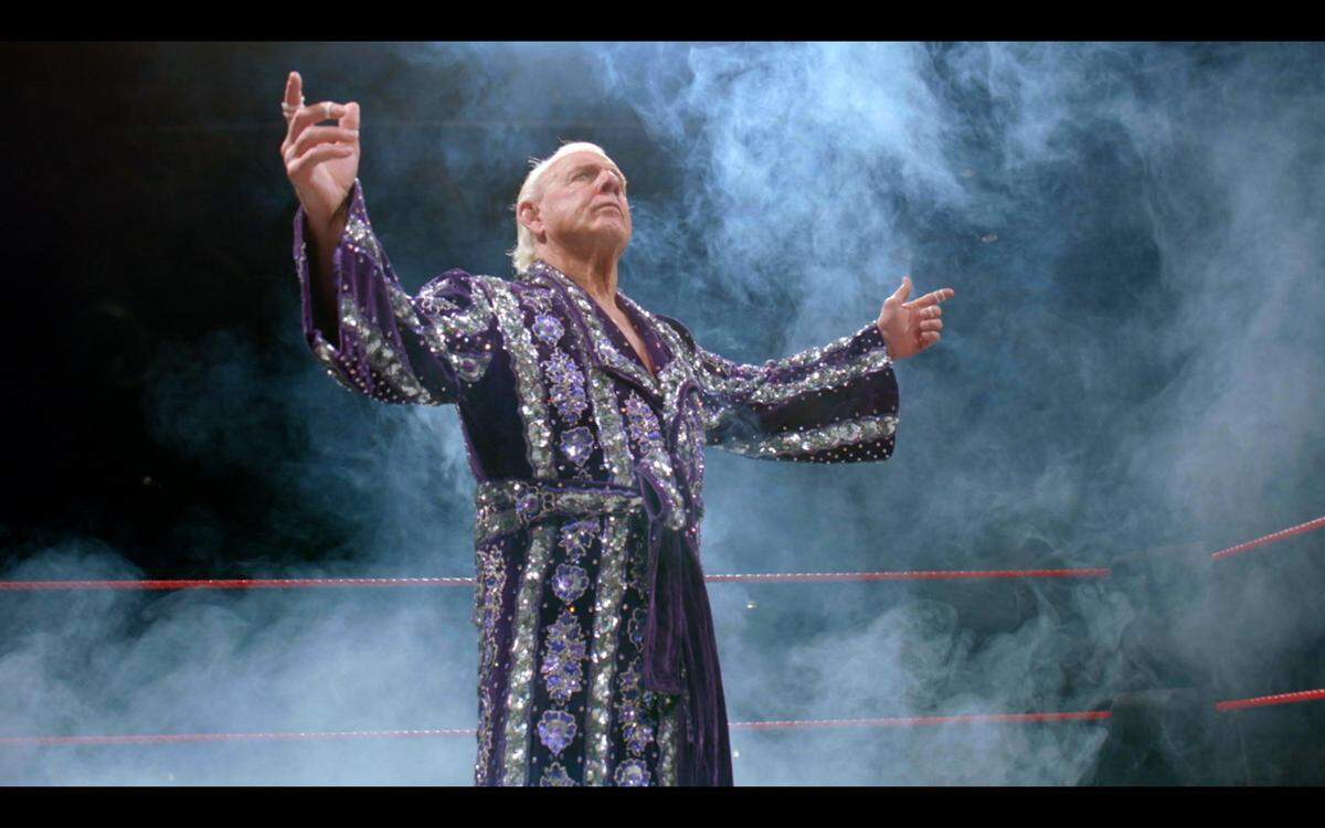 Ric Flair, in a promotional photo for ESPN’s “30 for 30” documentary about his life and career.