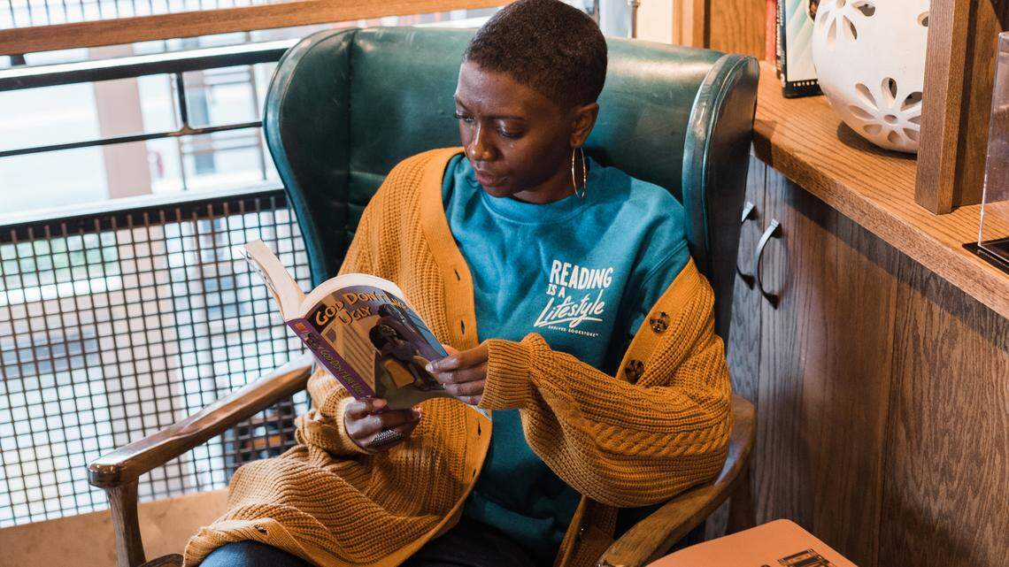 Order books for Black History Month from Black-owned Shelves Bookstore in Charlotte, then curl up with your new book and a latte in a cozy, socially distanced spot. Shown here is Queen City Grounds.
