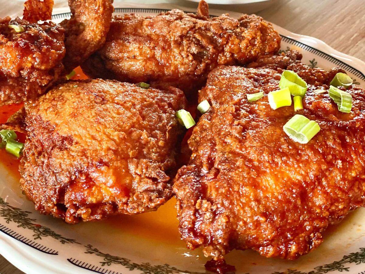 Haberdish’s Nashville hot chicken.