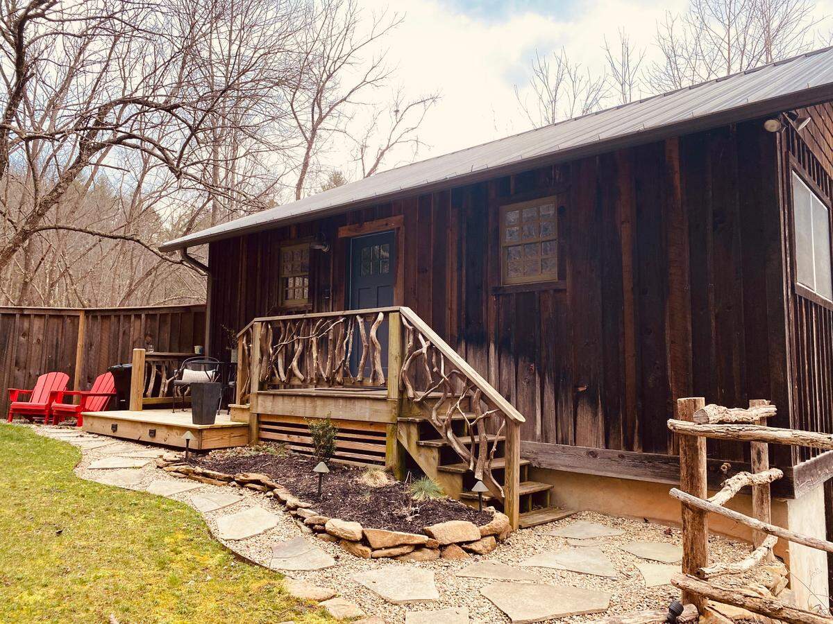 The Barn is a farmhouse-style home in Weaverville.