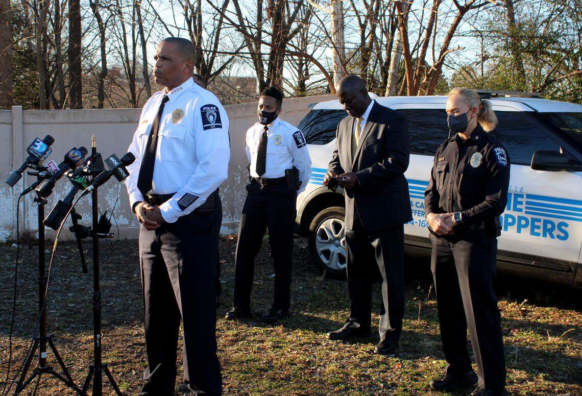 Fight over bookbag led to gunfire on West Charlotte High School campus, officials say