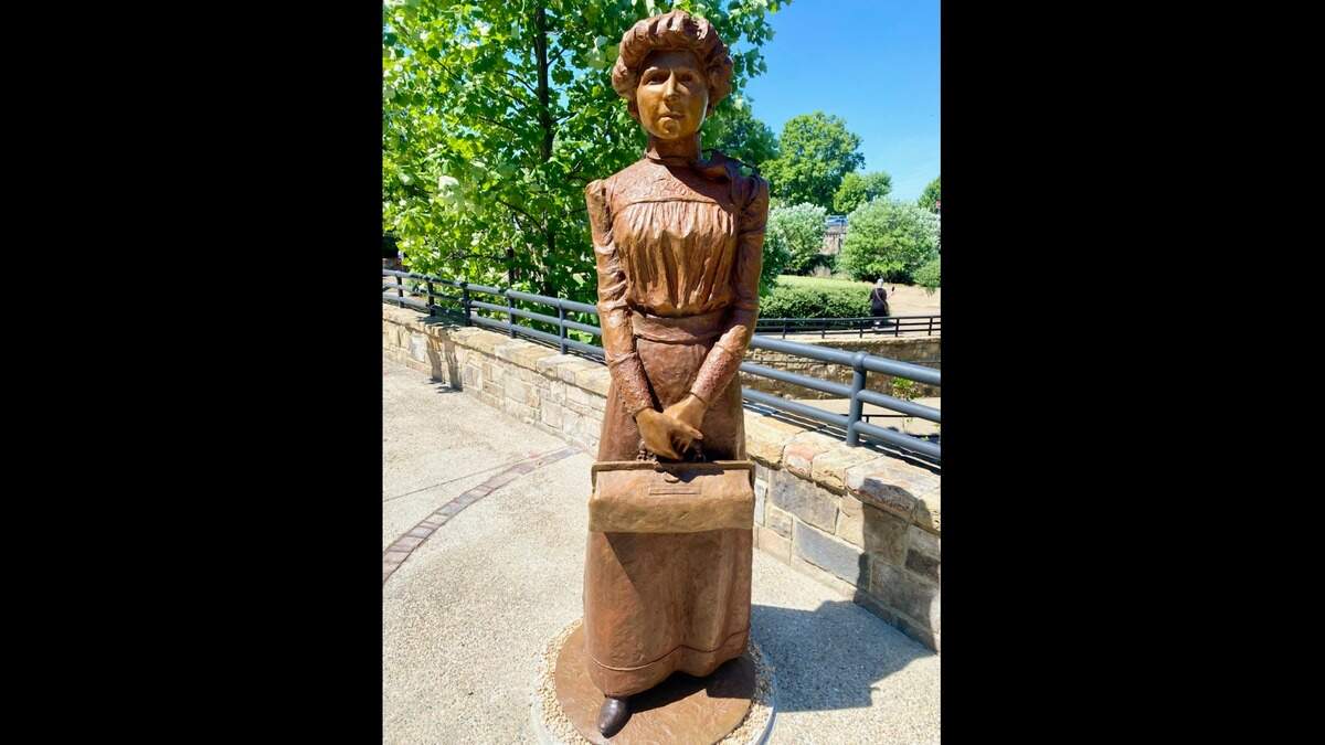 A statue of Dr. Annie Alexander, the first licensed female physician to practice in North Carolina, was unveiled on Saturday morning to honor her legacy.