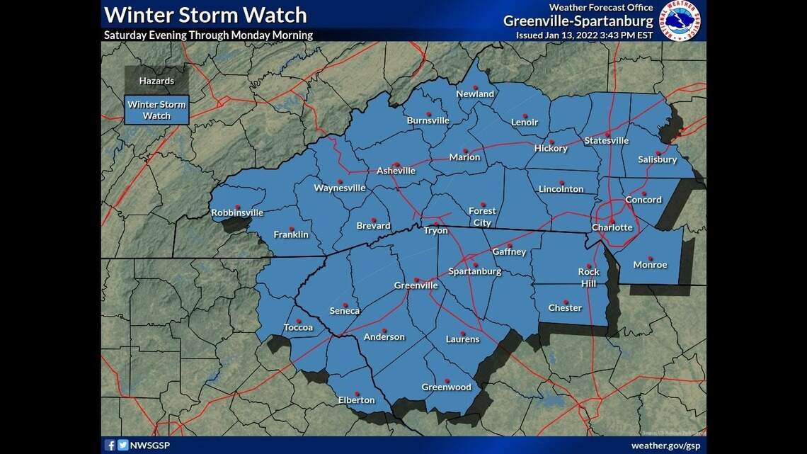 NC mountain forecast: Winter weather possible this weekend | Charlotte ...