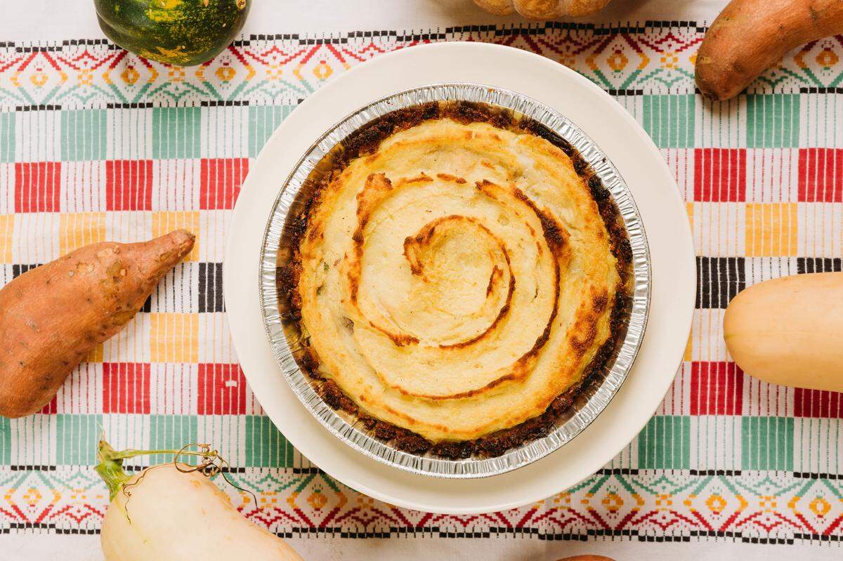 Thoughtful Baking’s turkey dinner pie.