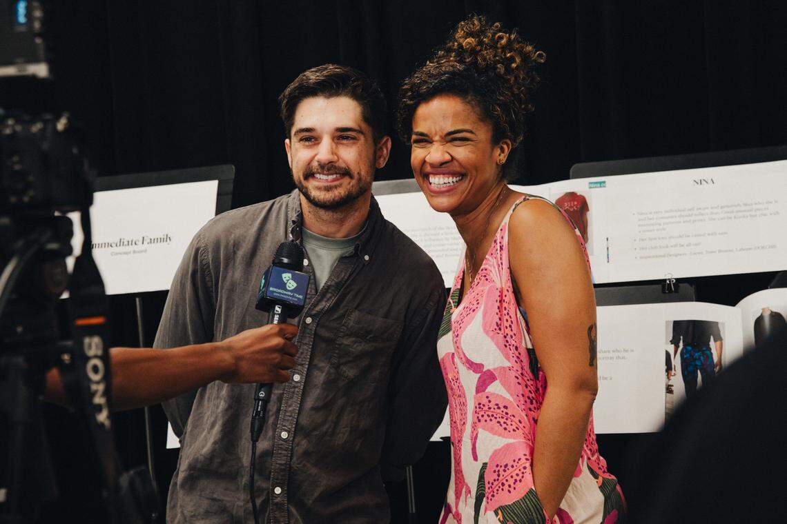 Andy Mientus and Britney Coleman are two of the cast members of “Immediate Family.” Charlotte audiences last saw Coleman starring as Bobbie in the national tour of “Company.”