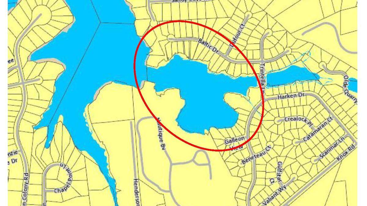 Charlotte-Mecklenburg Storm Water Services issued a a no-swimming advisory for a Lake Norman Cove in Cornelius after a sewage spill Sunday.