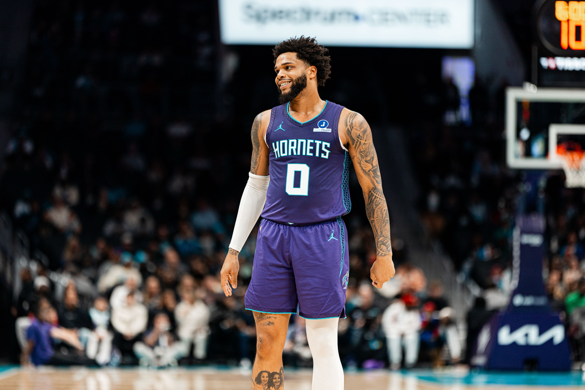 Miles Bridges scored 32 points in the Charlotte Hornets’ loss to the Chicago Bulls.