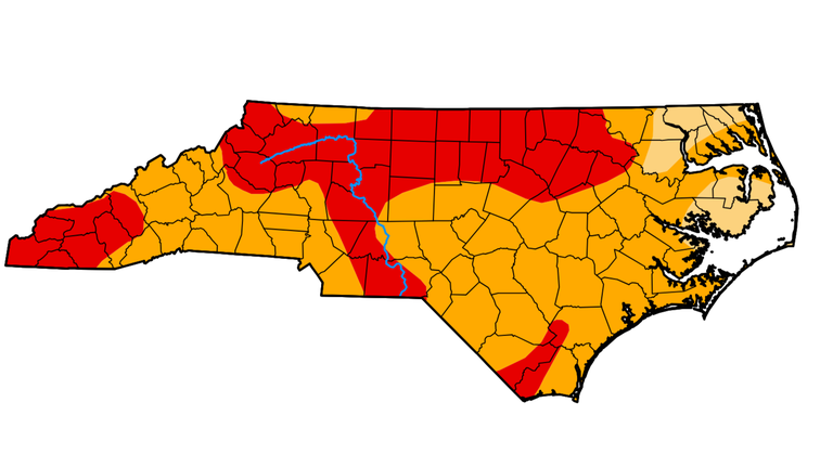 Did all that rain help extreme drought in Charlotte region? Only a little