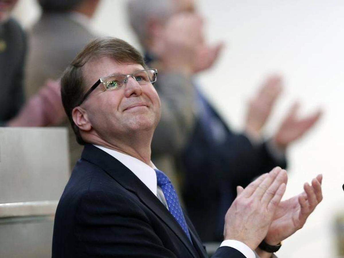Former N.C. Chief Justice Mark Martin, shown in 2015, reportedly served as an informal legal adviser to President Trump while the former chief executive tried to overturn his election defeat. Martin, according to the New York Times, played a major role in two of Trump’s most controversial legal maneuvers.