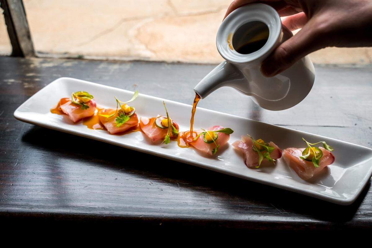 Every Tuesday in November, 100% of the proceeds from each Yellowtail Carpaccio sold will go to the Jeff Gordon Children’s Foundation.