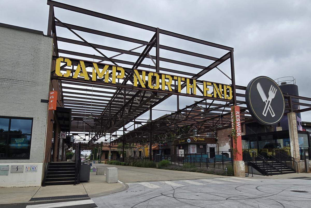 Camp North End is one of the largest adaptive reuse projects underway in the U.S., according to developer ATCO Properties & Management.