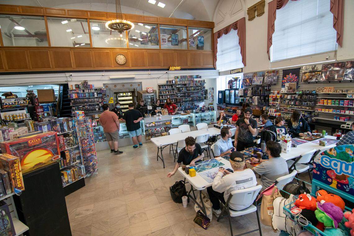 Buzz City Games on Union Street in Concord hosts gaming events.