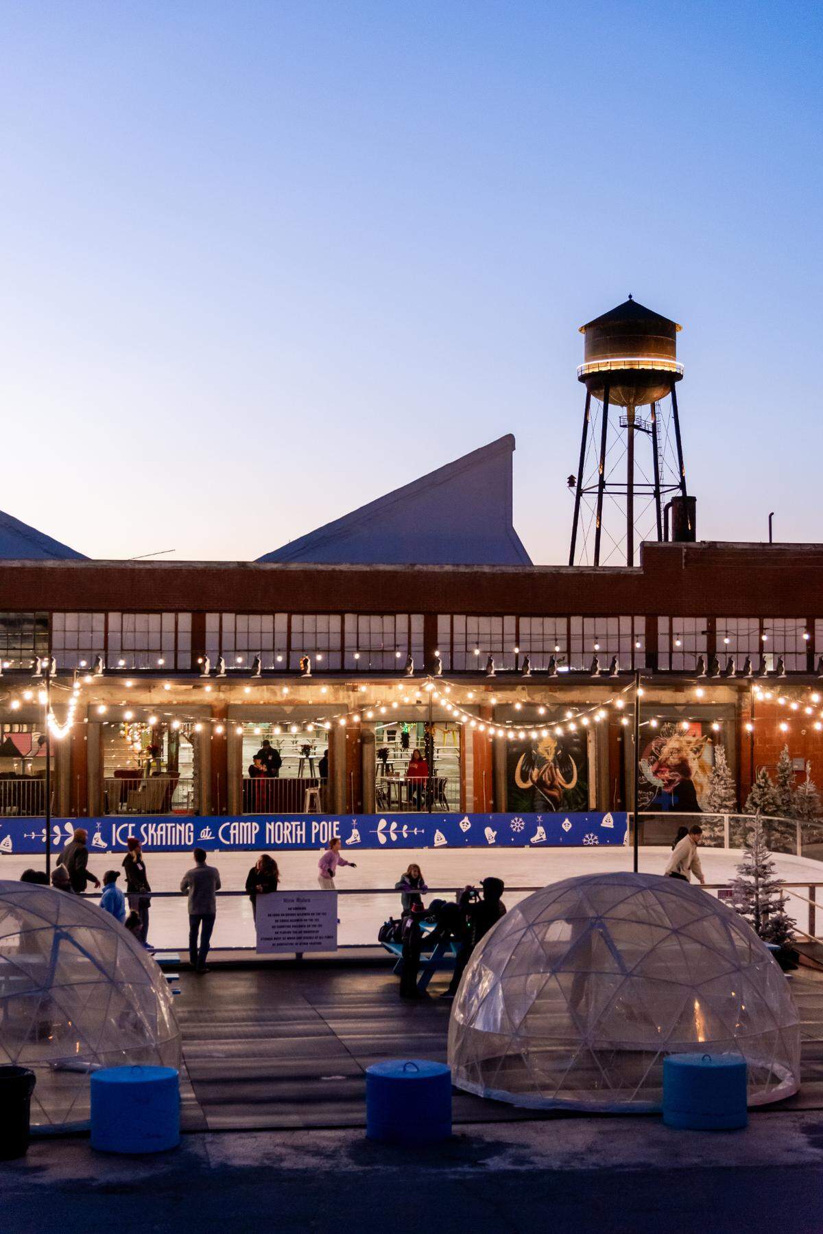 Camp North End’s Camp North Pole will be open from Nov. 22-Jan. 7.
