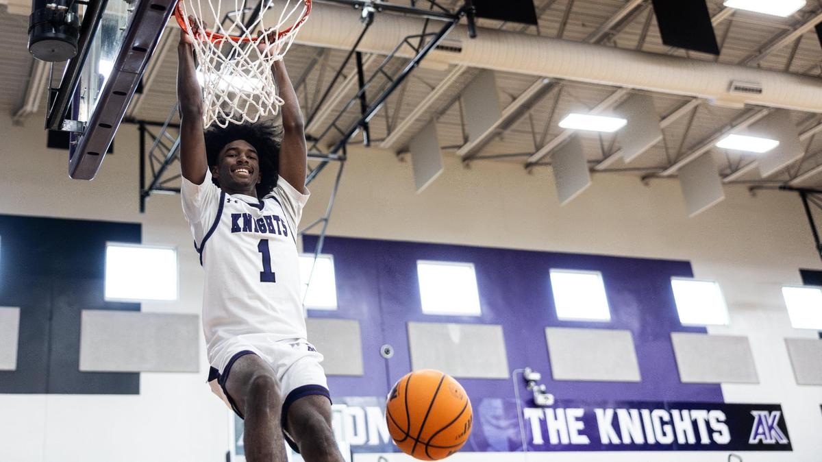 Ardrey Kell star Brett Freeman and the Knights debut in the NC statewide basketball rankings this week