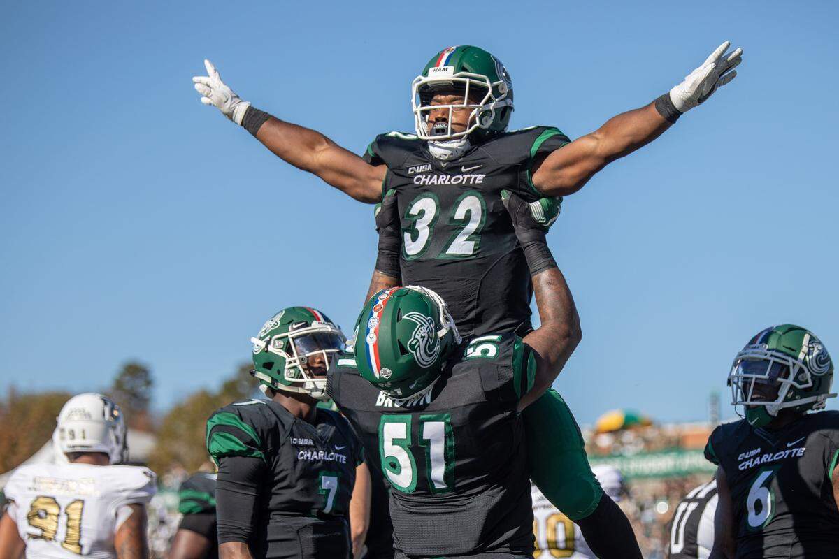 Benny LeMay has rushed for more than 100 yards in all three of the Charlotte 49ers’ games and scored five touchdowns so far this season.