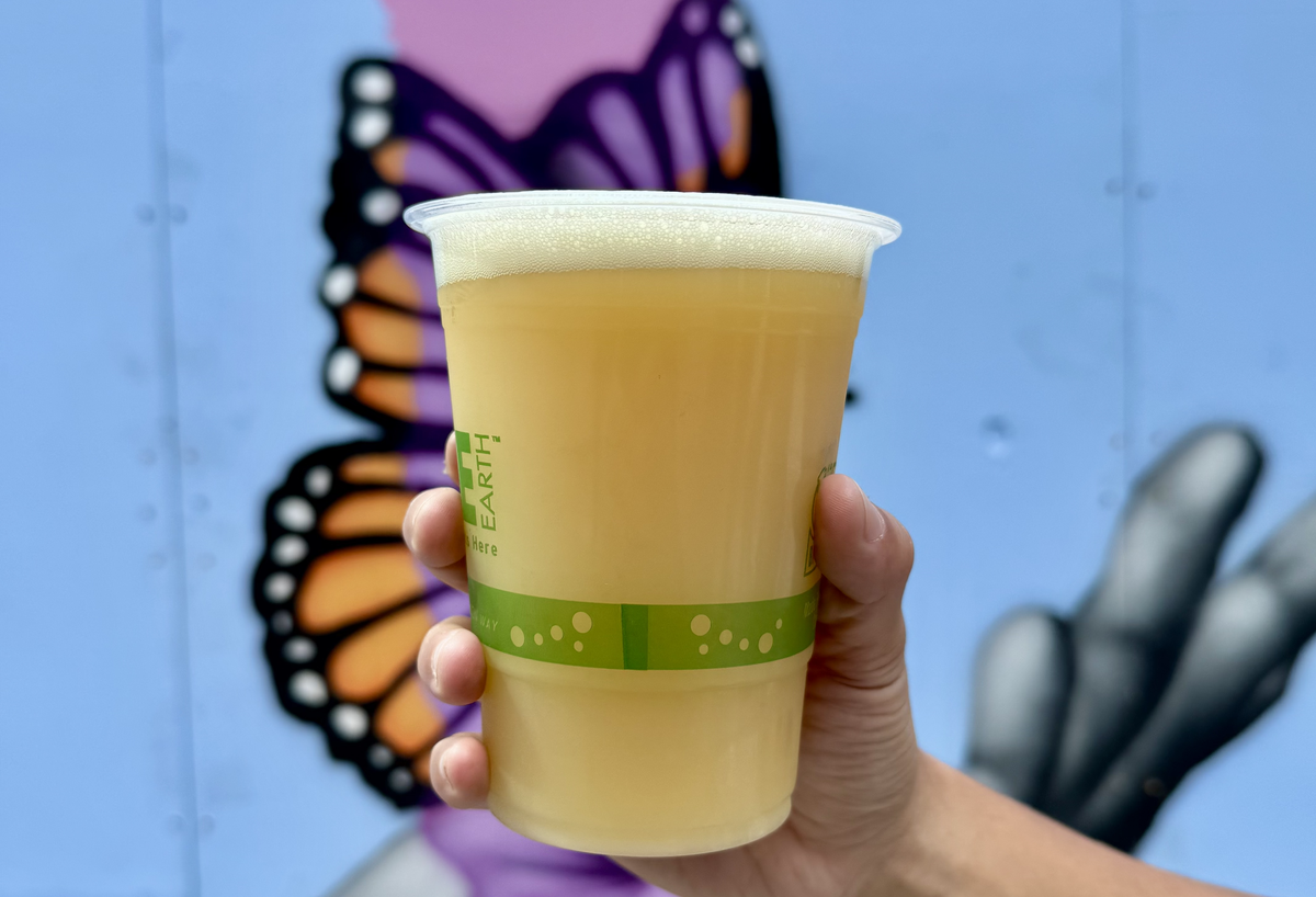 A mobile beer cart from Resident Culture Brewing will serve thirsty patrons at Plaza Beer Garden.