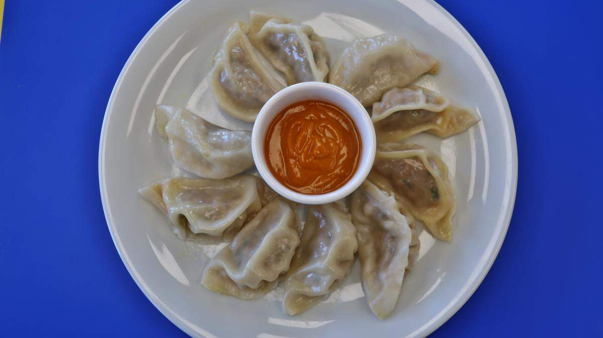 Momo — Nepalese steamed dumplings — are on the menu at Curry Gate.