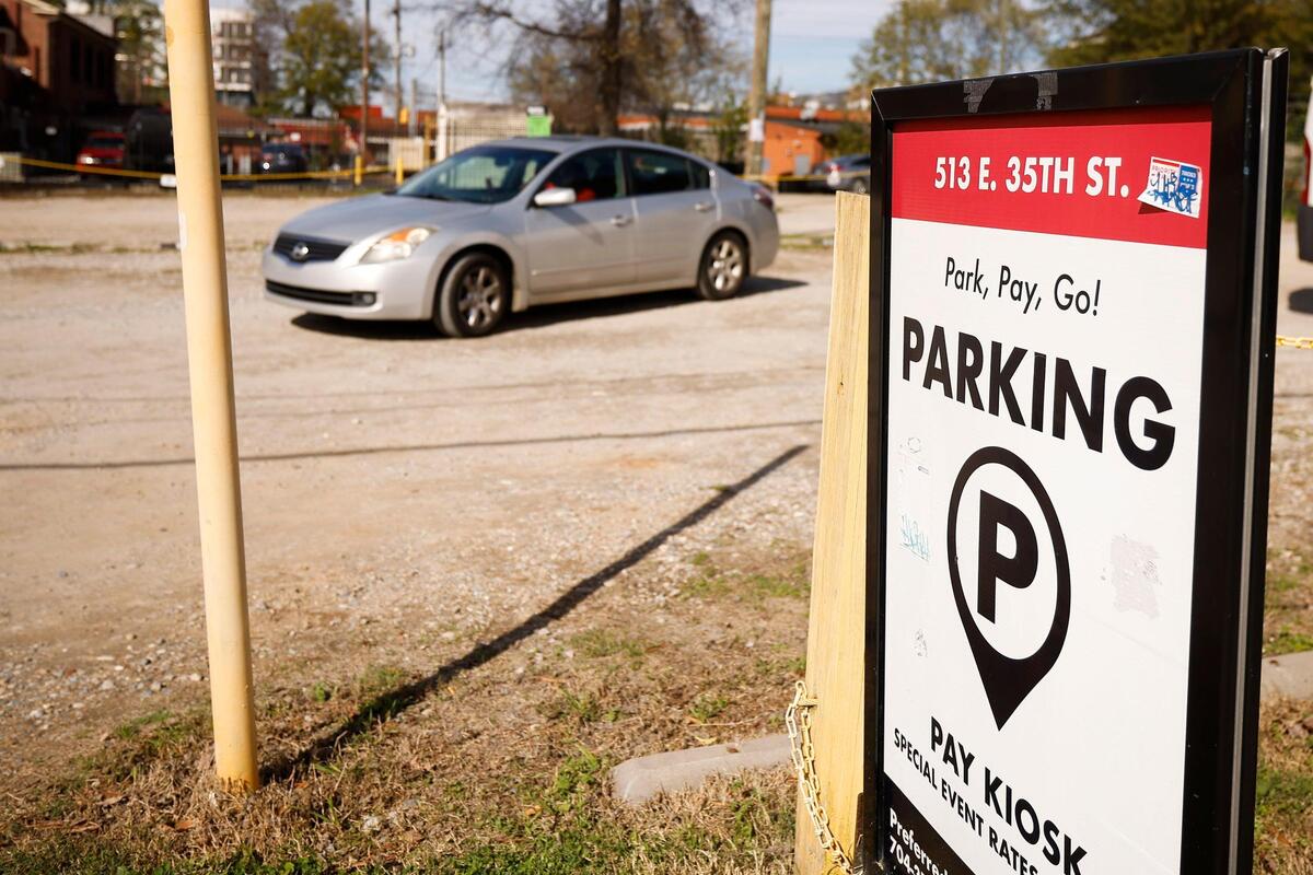Flywheel Group will keep the parking lot as is for now. Plans for what type of development will go there are up in the air