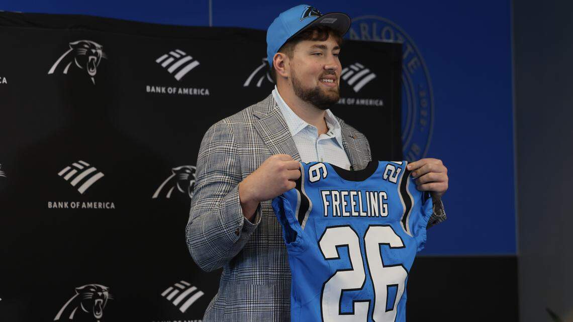 ‘Chirping’ brothers, rugby and ‘manwiches’: Growing up as Panthers’ Monroe Freeling