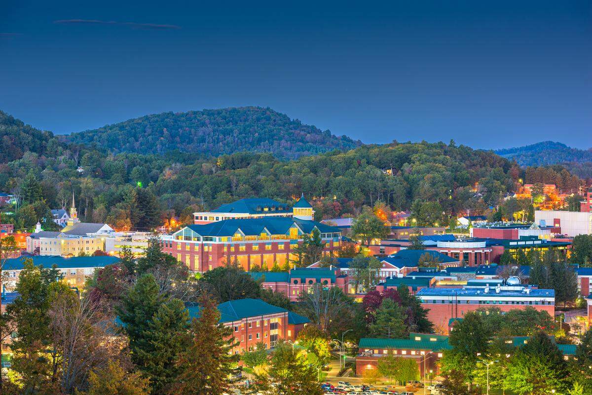 Boone ranks among the best college towns in the South.