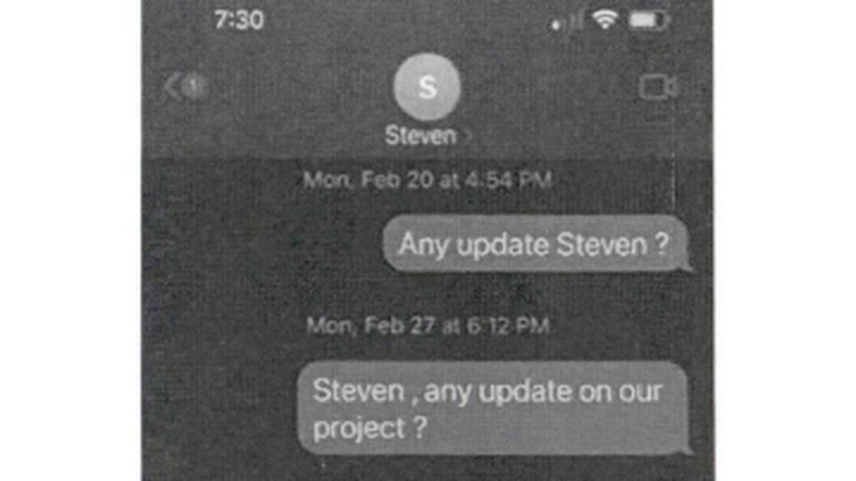 A customer attempts to get a response from Canary General Contracting and Design operator Steven Sand. N.C. Attorney General Josh Stein is suing the company for deceiving Charlotte homeowners, he announced Monday, March 4, 2024.