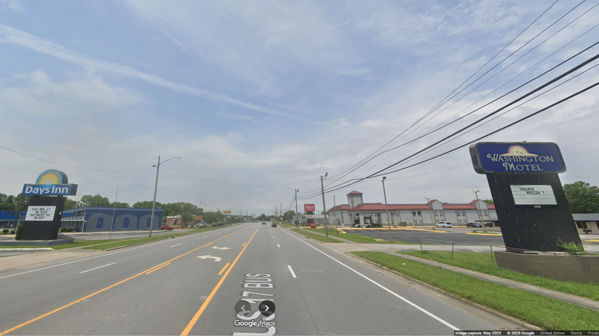 The skeleton was found along Carolina Avenue (U.S. 17 Business) through Washington, North Carolina, the Beaufort County Sheriff’s Office said.