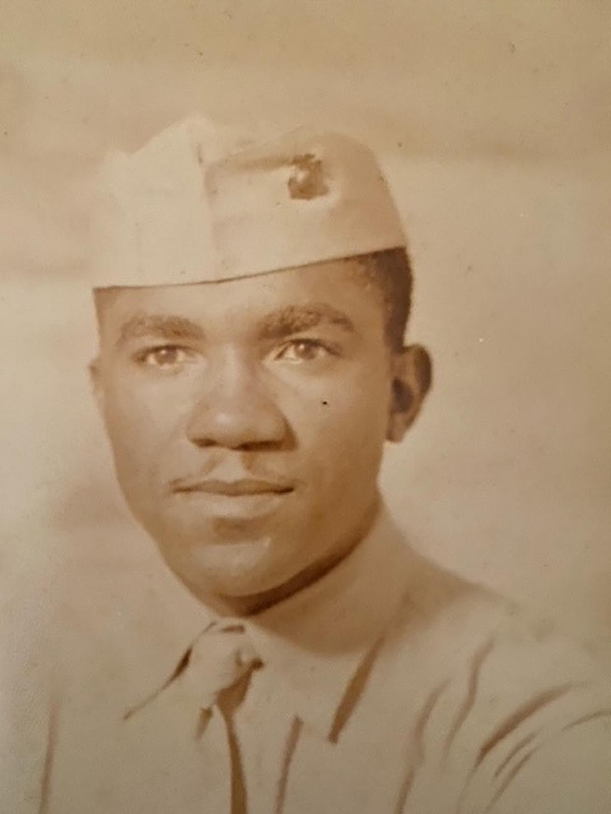 CPL James Connor, of China Grove, N.C., was a member of the Montford Point Marines, a group of Black men who enlisted during World War II and integrated the Corps.