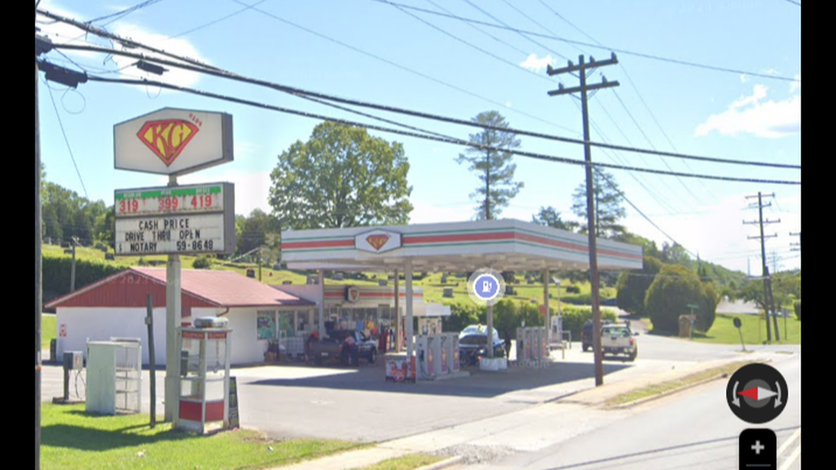 Alvin Turner got his ticket here at KG’s Quik Stop in Marion, about 5 miles southwest of his home in Nebo, NC. 