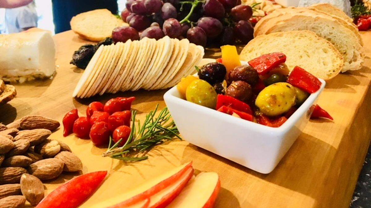 Cheese board at Mere’s in Dilworth at the soft opening night.