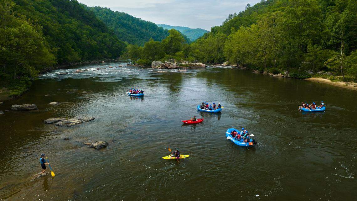 The French Broad River was named one of the best in the U.S. for tubing by USA Today.