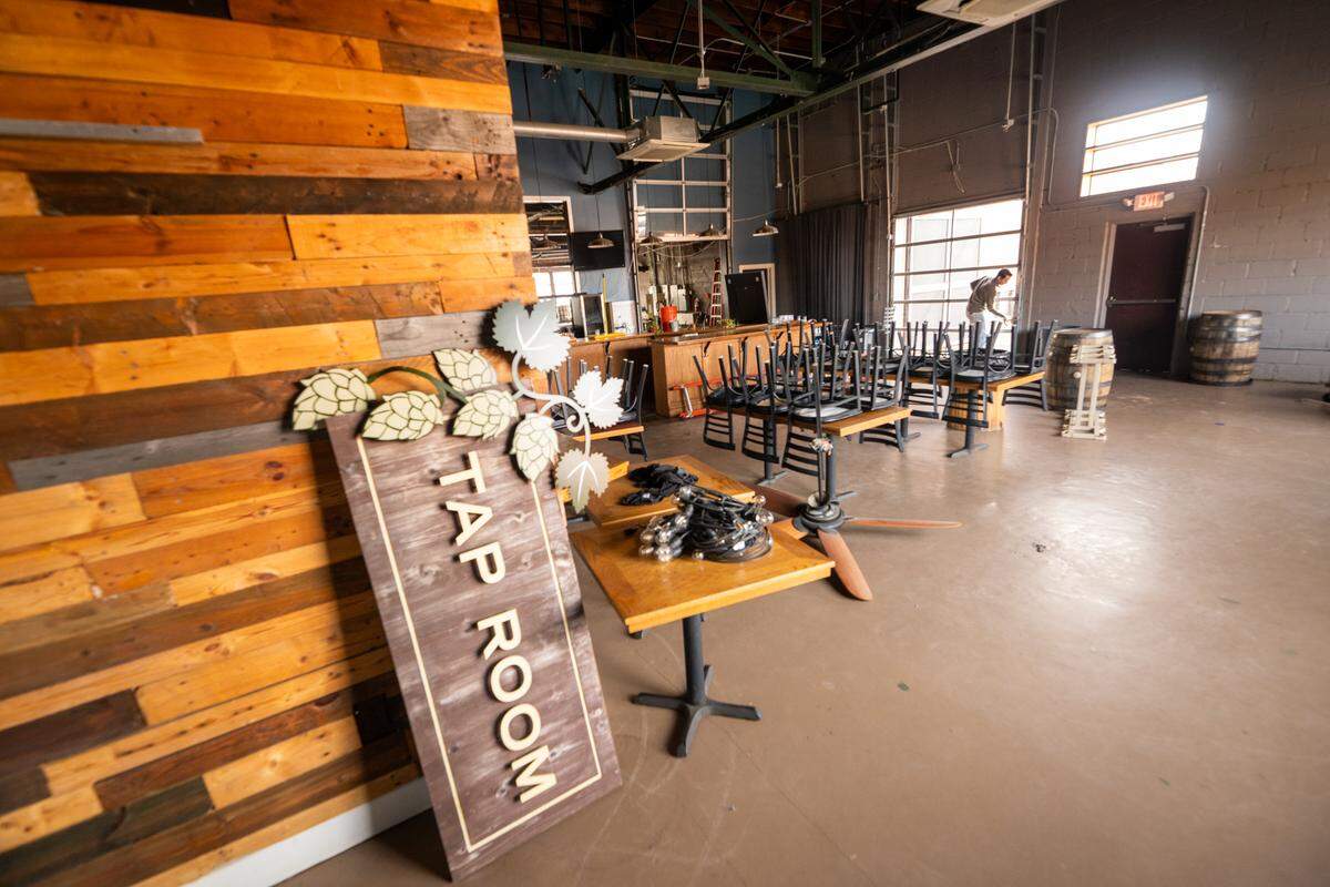 NoDa Brewing Company signage has come down at the North Davidson Street location.