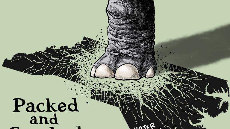 Kevin Siers: North Carolina, packed and cracked