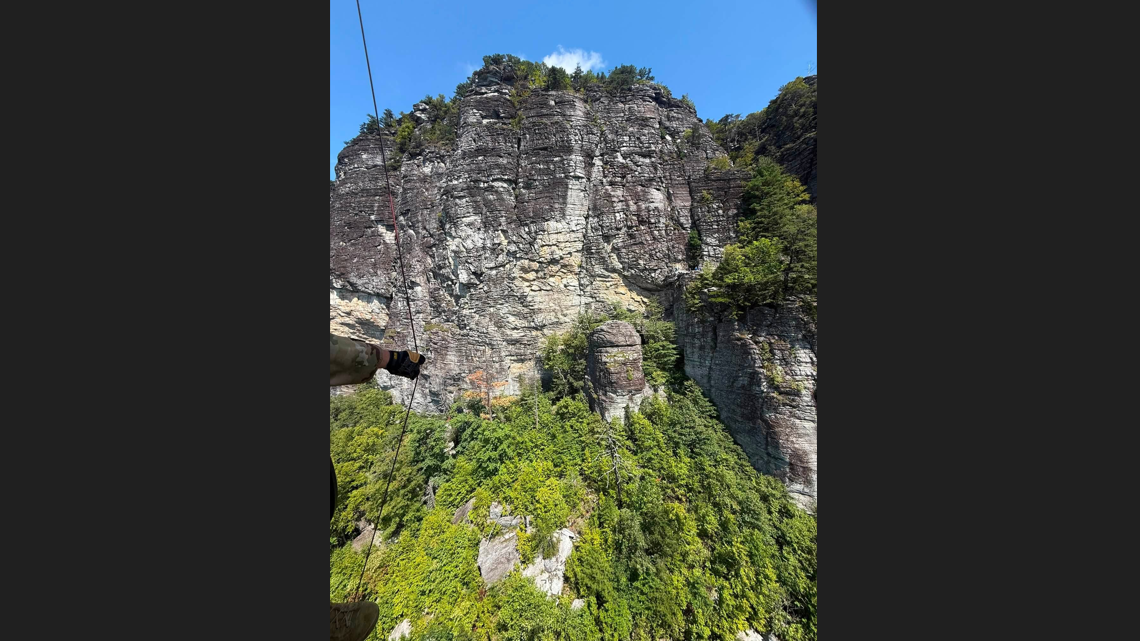 Rescuer ran 1.5 miles to help save climber who fell from cliff, NC searchers say