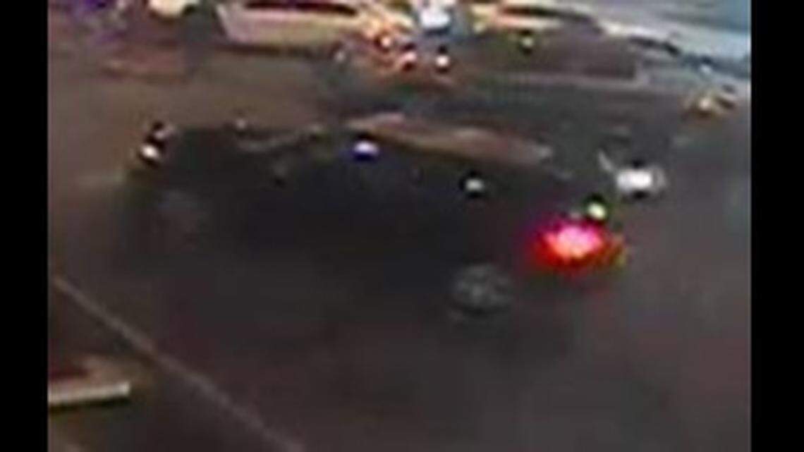 This is the SUV the shooting suspect left the bowling alley in, CMPD says.