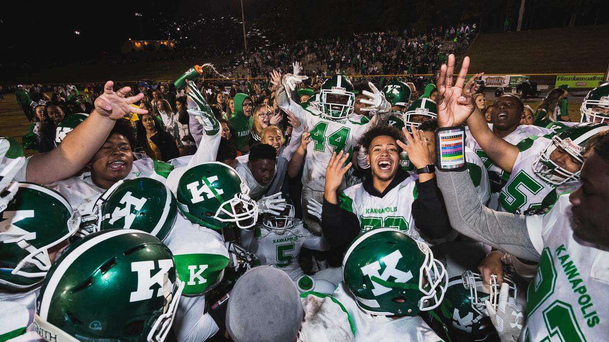 AL Brown High of Kannapolis, NC, beat rival Concord for the fourth straight year Saturday in the annual Battle of the Bell rivalry