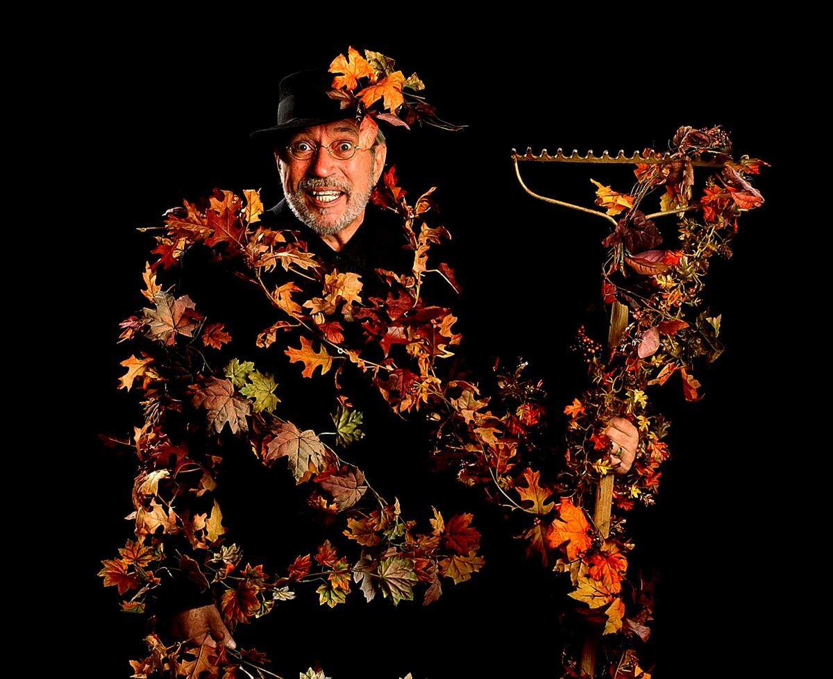 A portrait for the Garden section, in 2002.