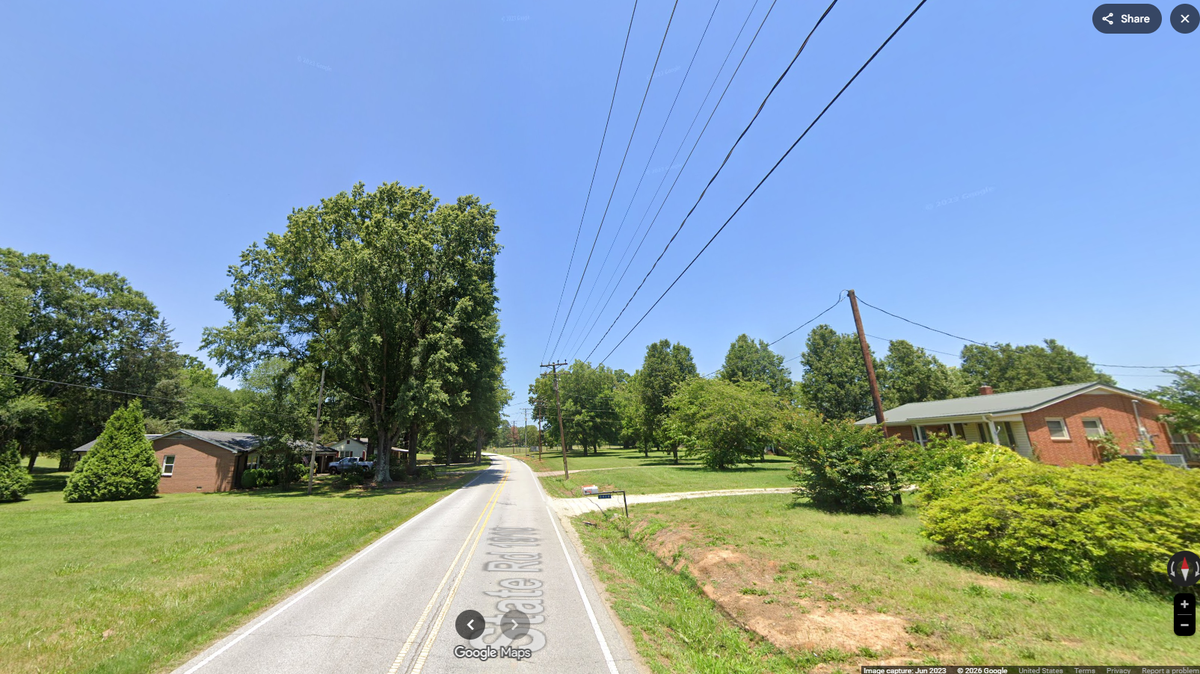The man said he was exercising in the woods in the 2900 block of Old Mocksville Road near Salisbury when he was shot, officials say.