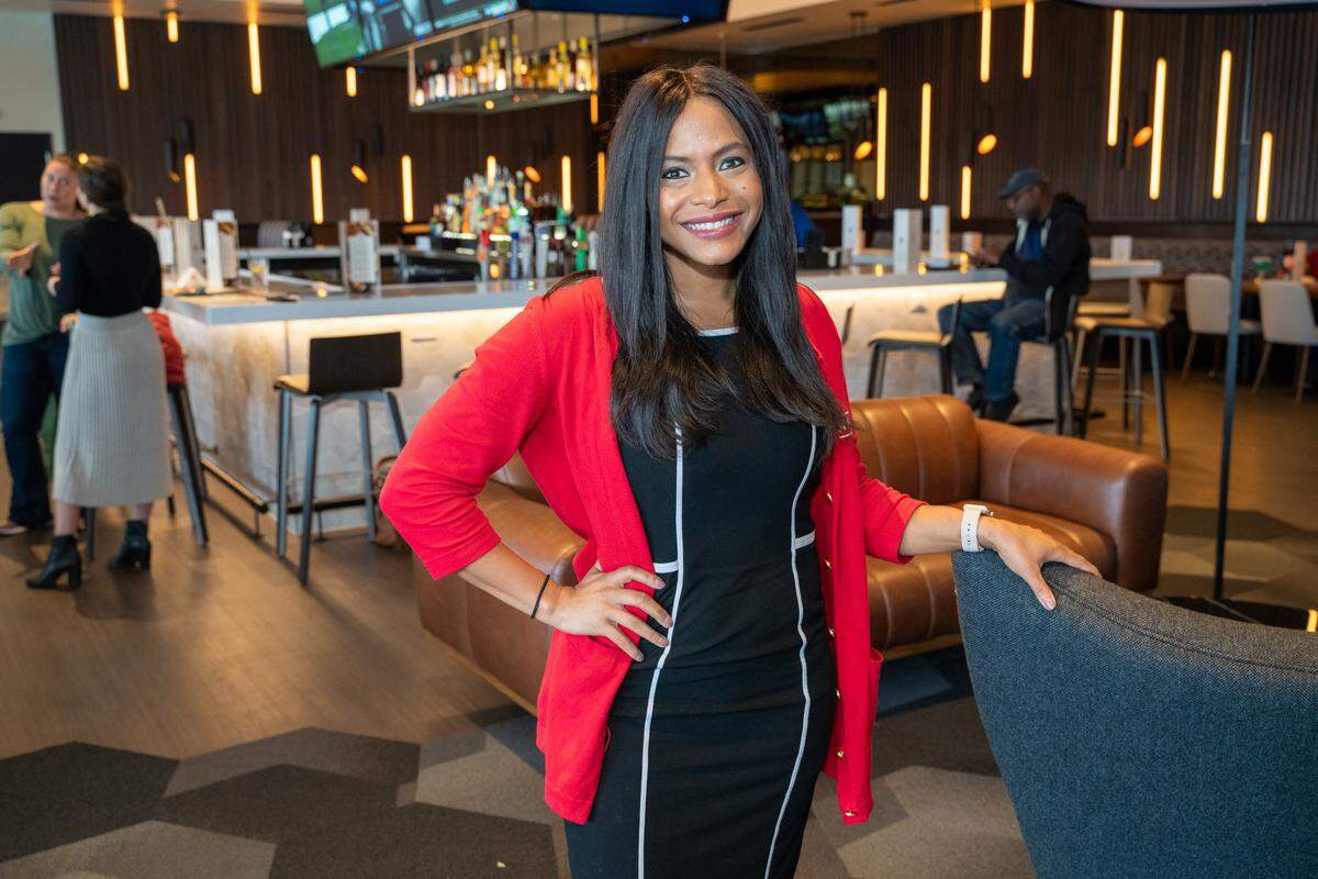 Jenelle Zadik is the area director for Studio Movie Grill, which recently opened its second location in Prosperity Village.