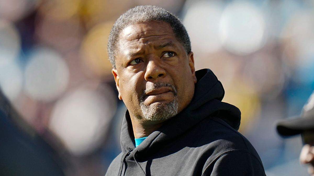 Carolina Panthers interim head coach Steve Wilks