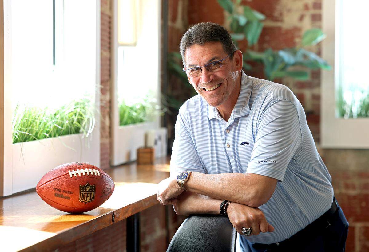 Former Carolina Panthers head coach Ron Rivera on Wednesday, March 19, 2025. Rivera was the head coach of the Carolina Panthers in 2011-2019. He is a two time NFL Coach of the Year winning the award in 2013 and 2015 and was recently hired to be the general manager for the California Golden Bears.