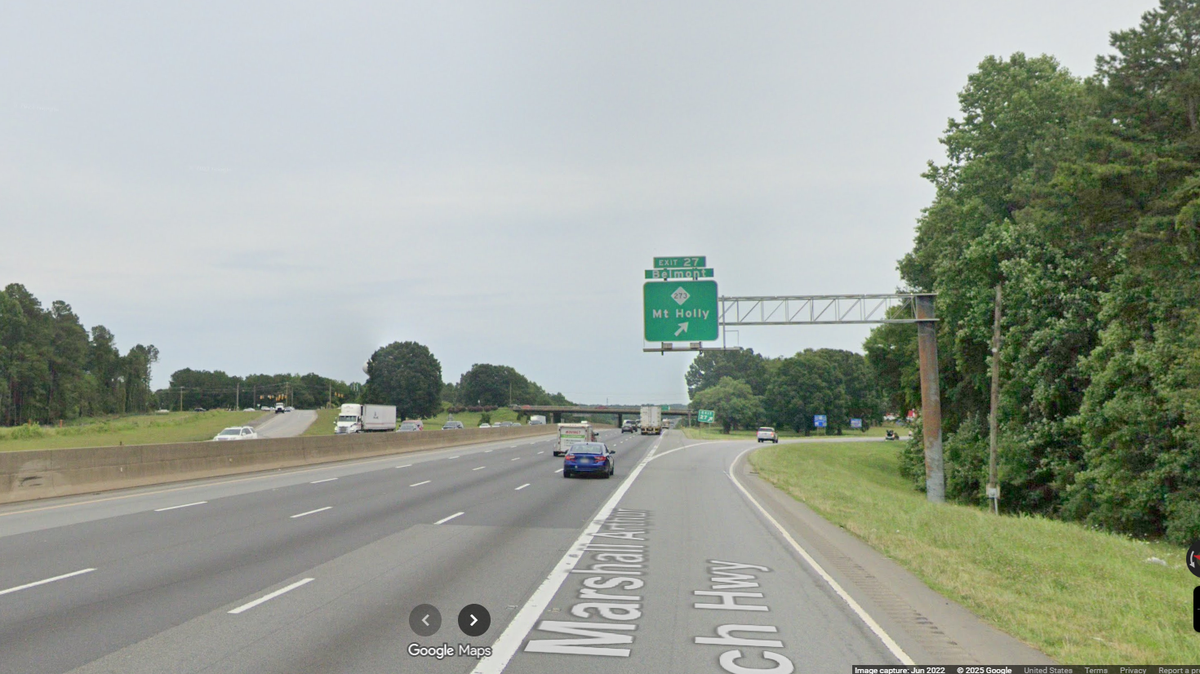 The driver was found stuck in traffic near Exit 27 on Interstate 85, police say. He was arrested and his car was seized, officials said.