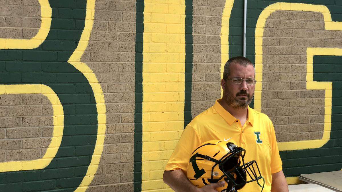 Independence football coach Mike Natoli will begin his third season this month