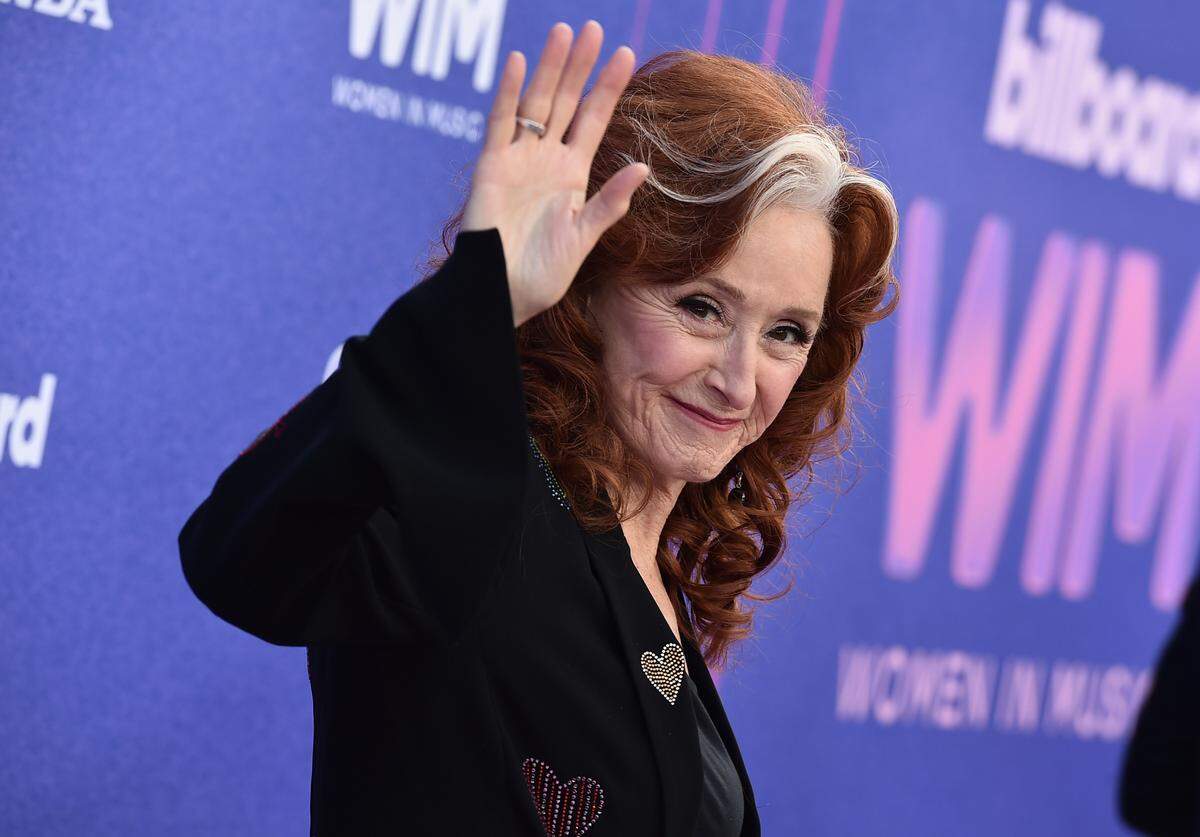 Bonnie Raitt, above, and Lucinda Williams will perform in Charlotte this week.
