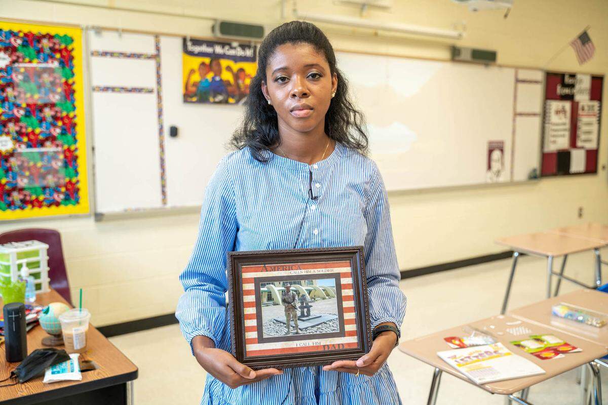 Kiara Eden was in 6th grade near Fort Bragg when her teachers first told the class what was happening on 9/11. Today, as a teacher herself, she uses her personal experience on 9/11 to help teach her 8th grade CMS students.