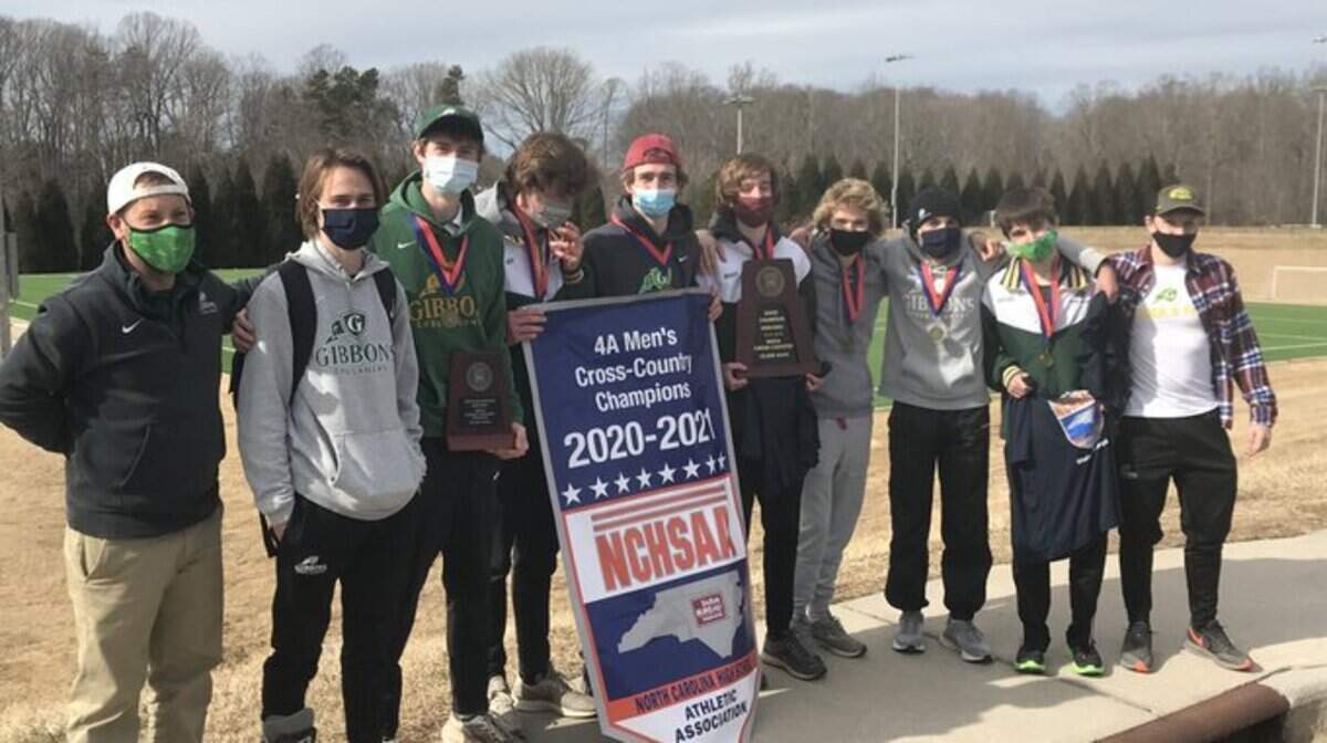 Cardinal Gibbons won the NCHSAA 4A state cross-country team title Friday