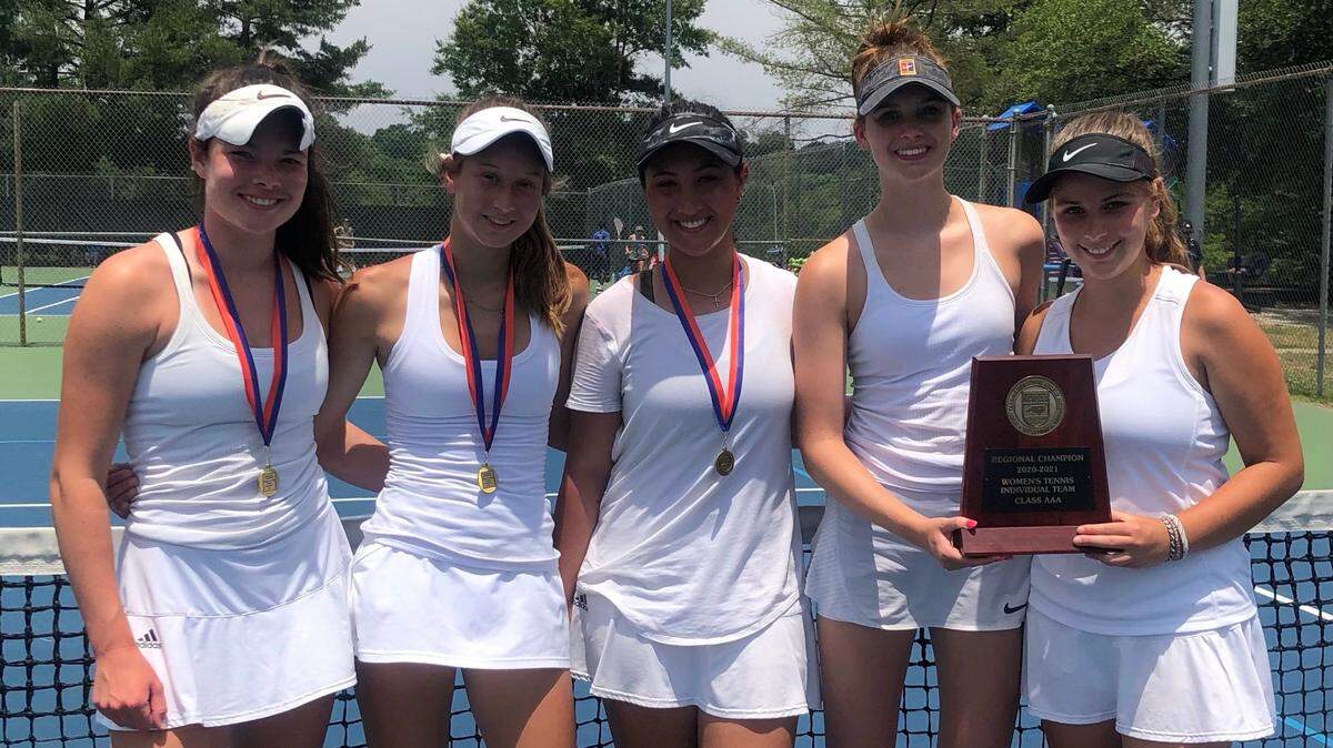 Charlotte Catholic’s state championship tennis team