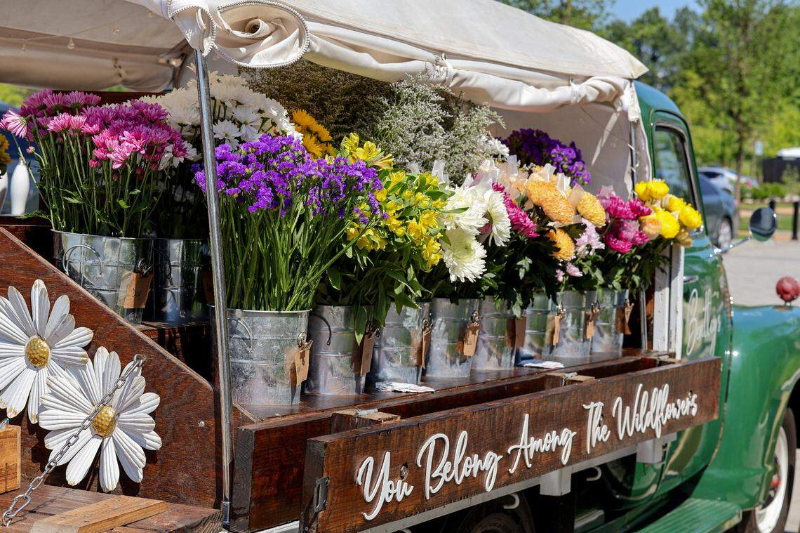 The Bowl In Bloom at The Bowl at Ballantyne on Saturday, May 3 from 11 a.m. to 1 p.m., is part of its new monthly outdoor Bowl Street Pop-Up Market, running 10 a.m. to 3 p.m. The first 100 guests will receive a free bouquet.